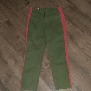 MOTHER Olive Fray Ankle Skinny Jeans